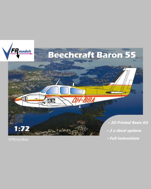 1:72 Beechcraft Baron 55