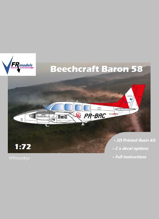 1:72 Beechcraft Baron 58